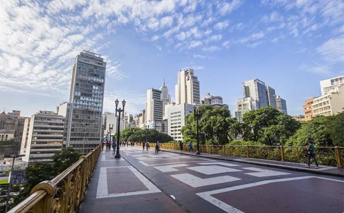 Apartamento Bem Localizado Centro de SP São Paulo Exterior foto